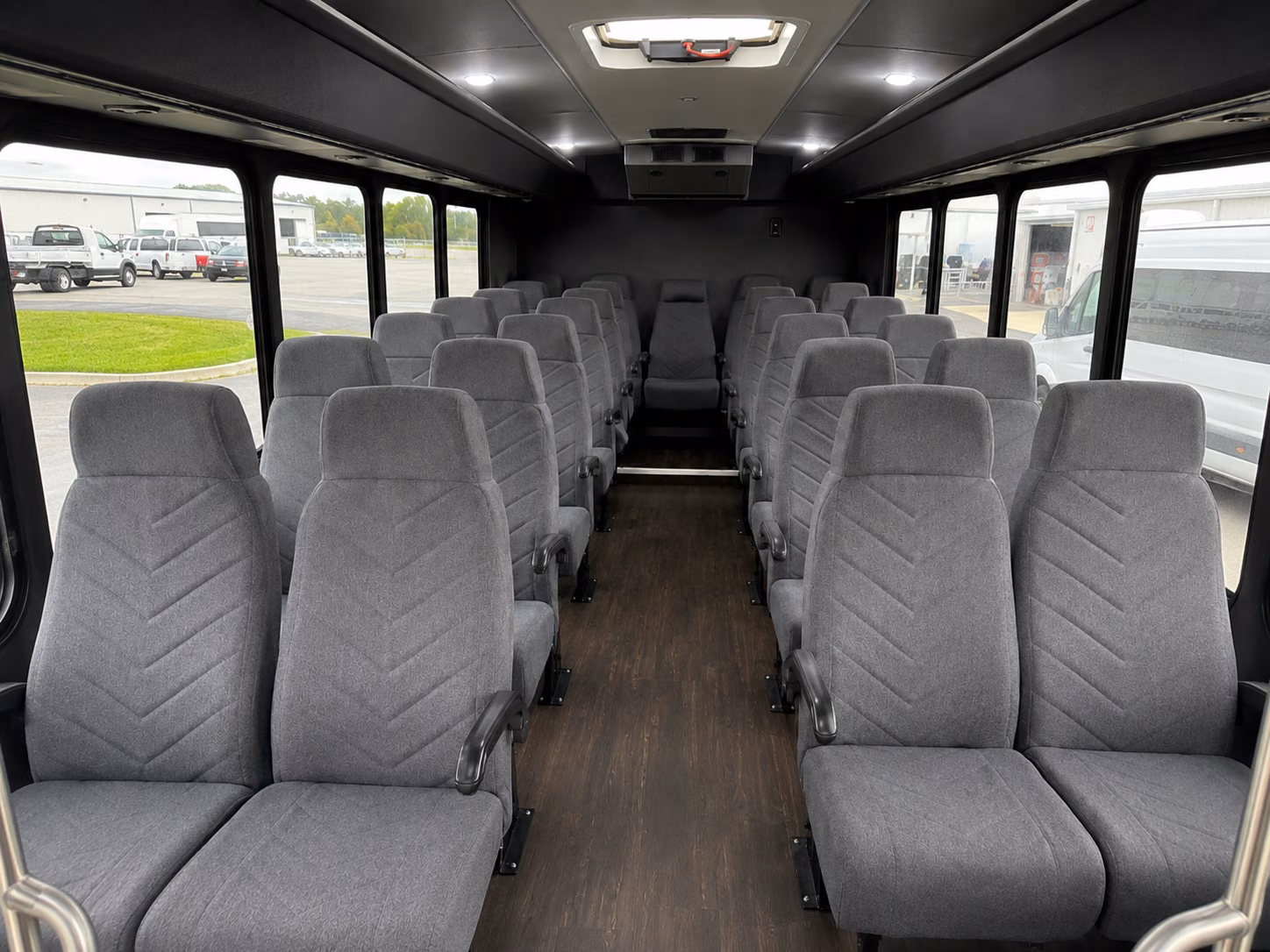 deltona 15 passenger minibus inside