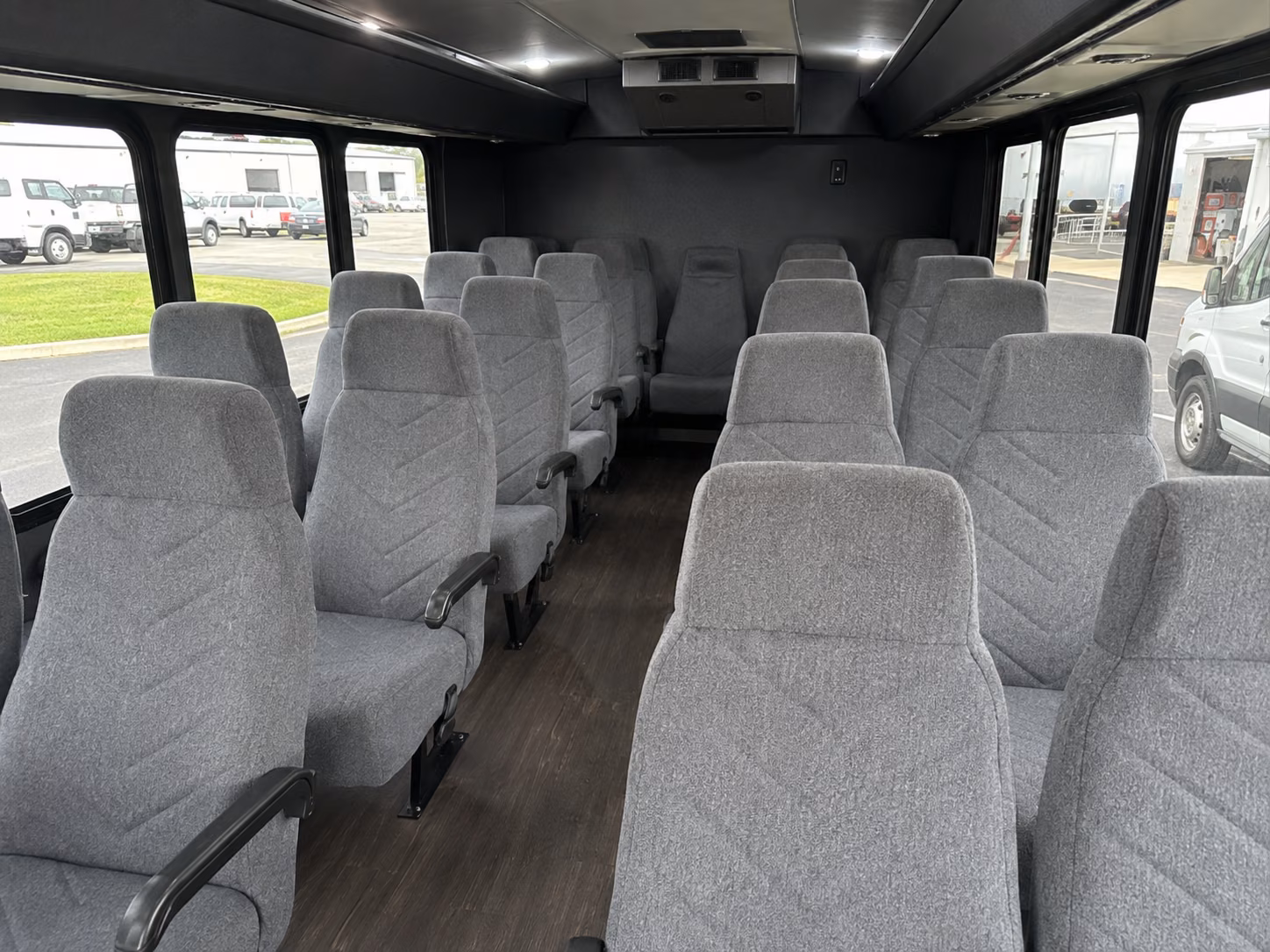 deltona 15 passenger minibus interior