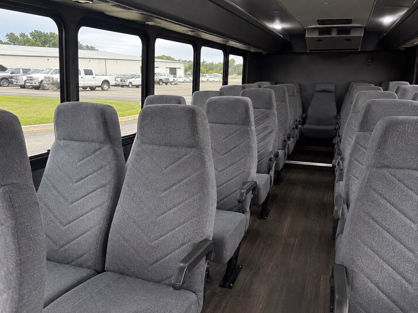 deltona 20 passenger minibus interior