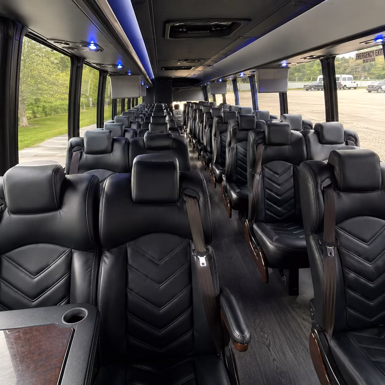 deltona 25 passenger minibus interior
