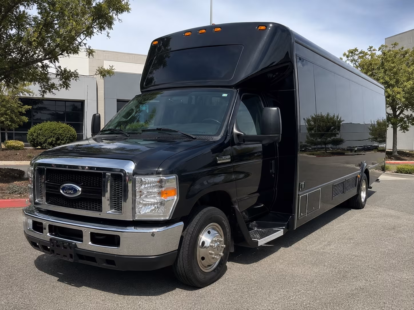 deltona corporate event group shuttle party bus rental