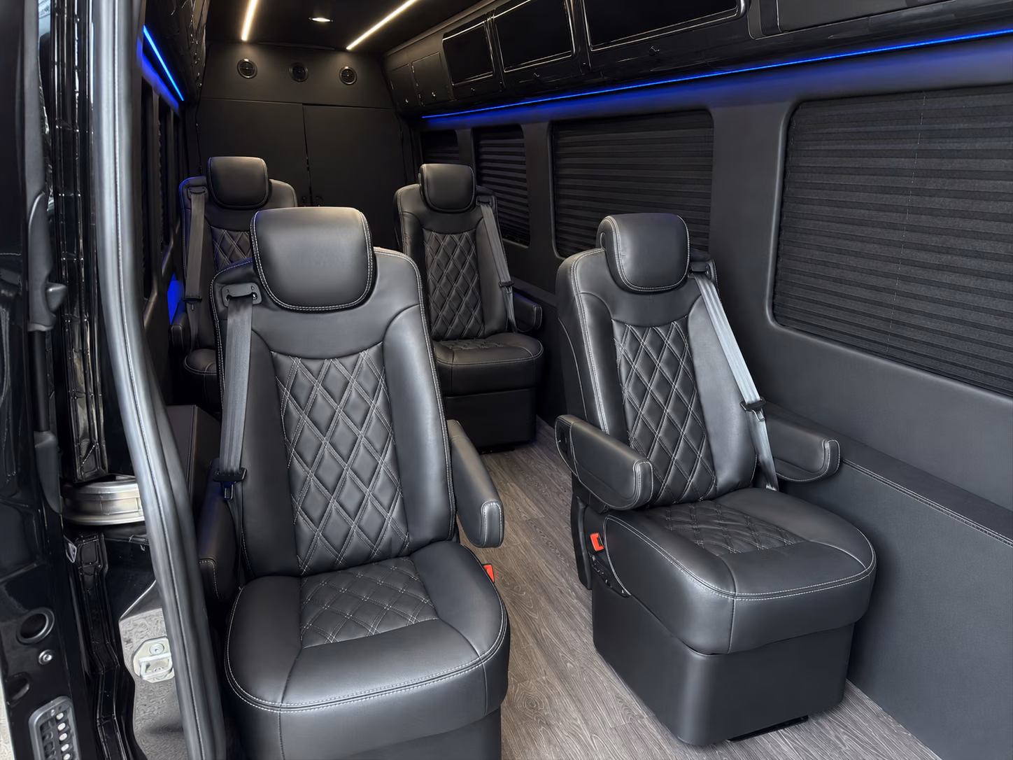 deltona sprinter van with driver inside